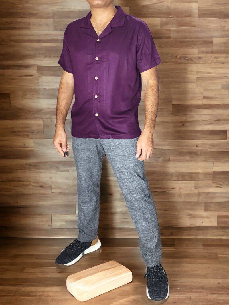 Short Sleeve Velour Shirt - Image 4