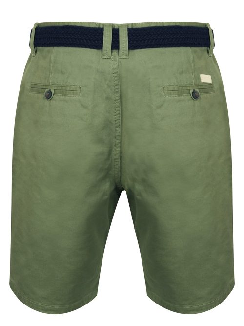 Slim-fit chino cotton bermuda shorts