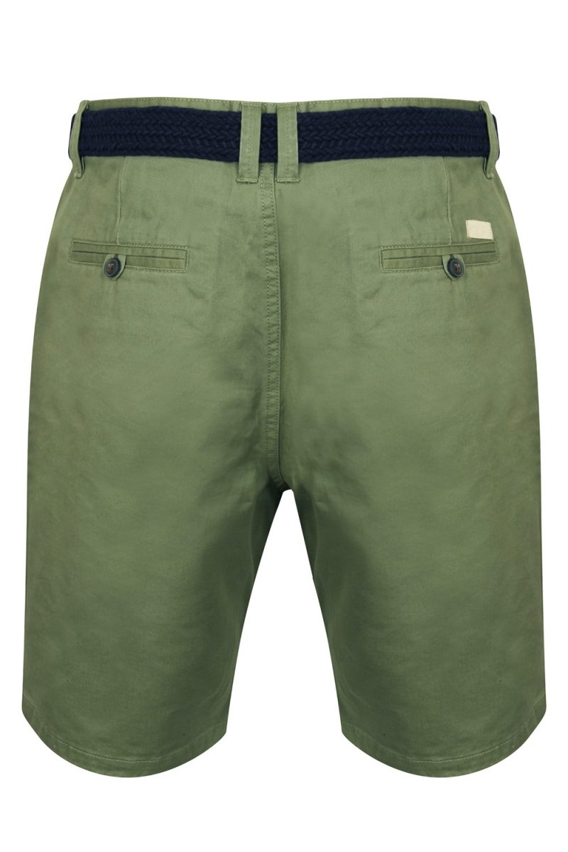 Slim-fit chino cotton bermuda shorts