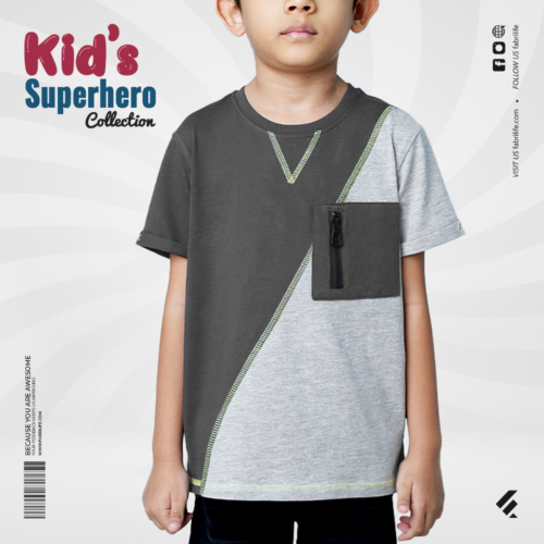 Summer New Design Fashion Kids Wear Boys & Girls Clothing Short-Sleeved T-Shirt